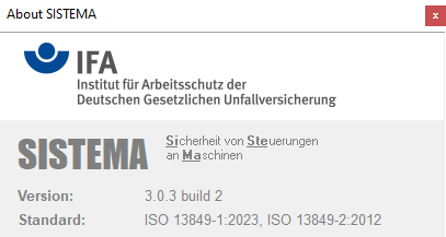 About SISTEMA 3.0.3