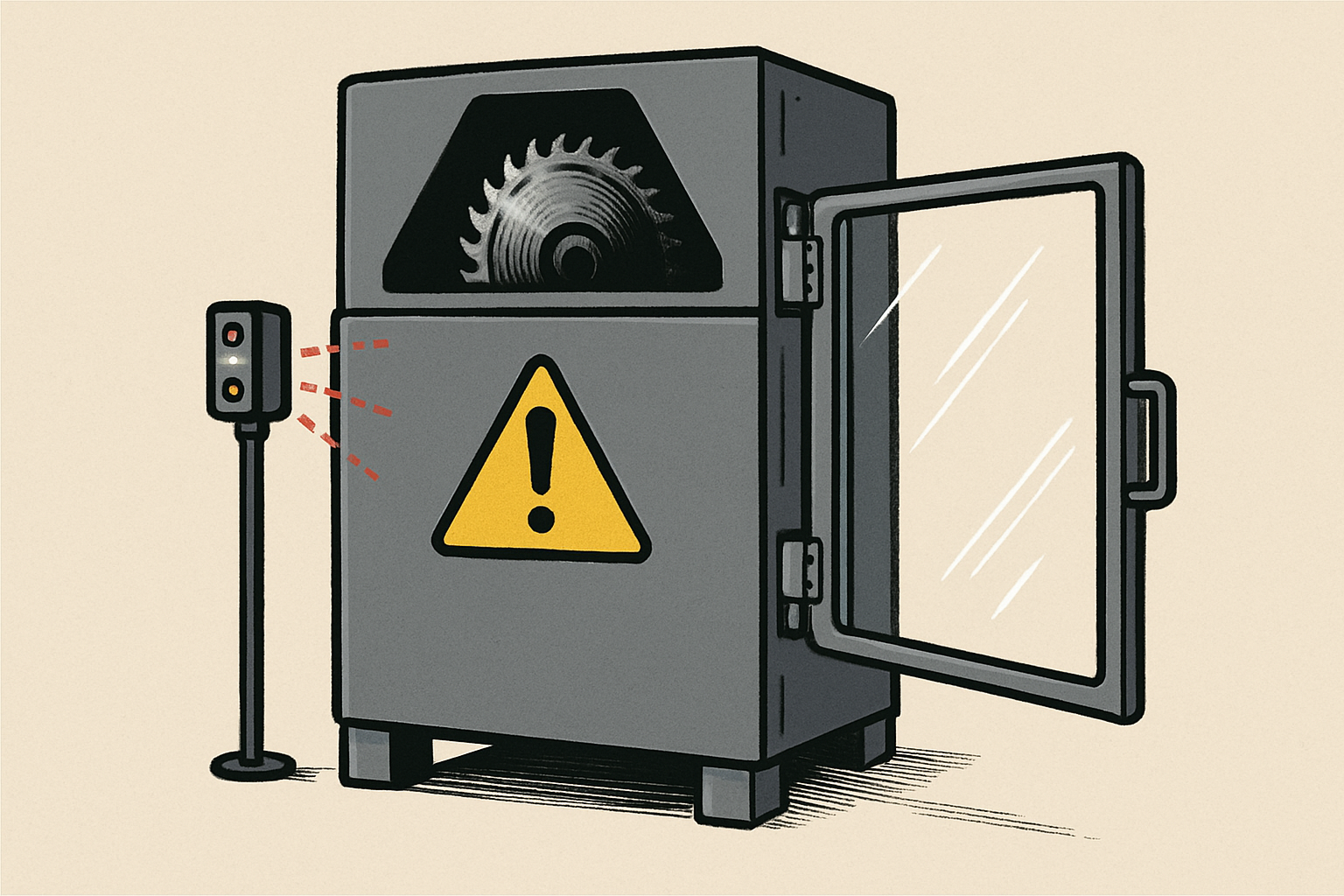 Sikker induktiv giver på maskinen?